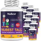 NuBest Tall 10+ Growth Support for Ages 10+ & Teens, 60 Capsules