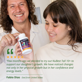 NuBest Tall 10+ Growth Support for Ages 10+ & Teens, 60 Capsules